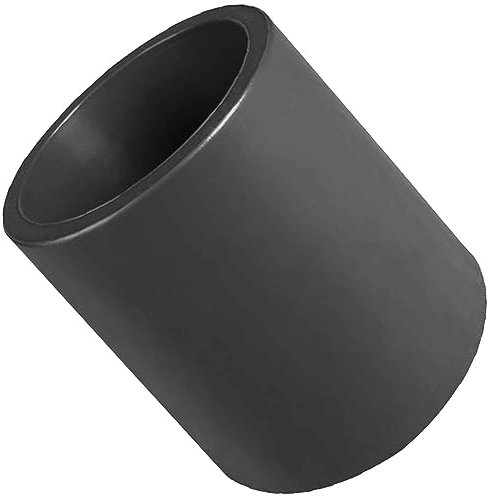 Klebe Fitting Doppel Muffe aus Kunststoff für 32mm PVC Rohr Außendurchmesser i-i 2 Muffen zum Verkleben Druck PN16 Bar Anschluss Verbinder Stück Kupplung Hülse