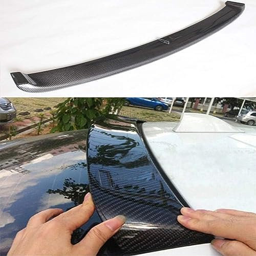 OkiiO Kohlefaser Auto Heckspoiler Spoiler für BMW F10 M5 2011-2015,Spoilerlippe für Auto Tuning,Auto Kofferraumspoiler Heckflügel Auto Änderung Zubehör