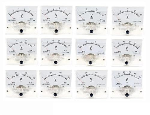 85C1 85C1-V DC Pannello analogico Voltmetro Amperometro Amp Voltmetro Calibro 1-500 V/V 1 Pz(300V)