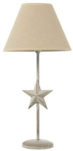 LÁMPARA SOBREMESA METAL DECAPÉ+92249, 1XE14 MAX40W NO INCLUI_°23X48CM, BASE: °10,5X35CM