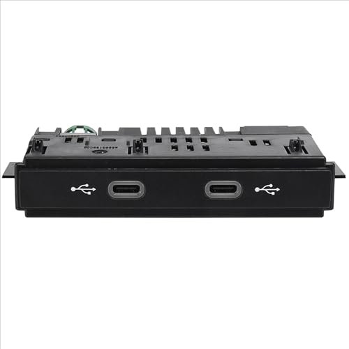 KACCDE Accessori automobilistici Per MK2 2017 2018 Auto Type-C Presa Anteriore Posteriore Adattatore USB 5NA035736 Doppio Tipo-C Presa