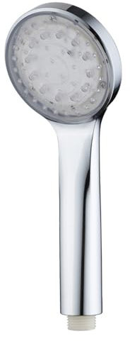 Doccia doccia ad alta pressione, soffione a LED, cambio automatico a 7 colori portatile ad alta pressione, adatto per 2 cm/0, 79 pollici di diametro, rimovibile