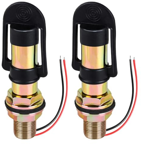 CPROSP 2 Stück Rundumleuchte Halterung, für Rundumleuchte, l 107 mm | Für Alle Marken Landmaschinen und Traktoren; Rundumleuchten Halter mit Kabel und Gummikappe; Halterung 12 V/24 V Universell