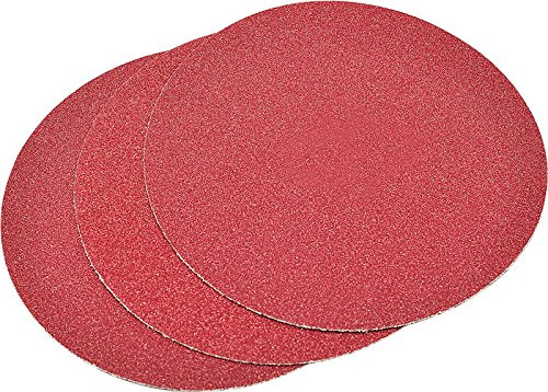 Falon Tech 100 Stück Klett Schleifpapier Schleifscheiben für Exzenterschleifer Ø 125 mm Schleifmaschine Ohne Loch Körnung P 60
