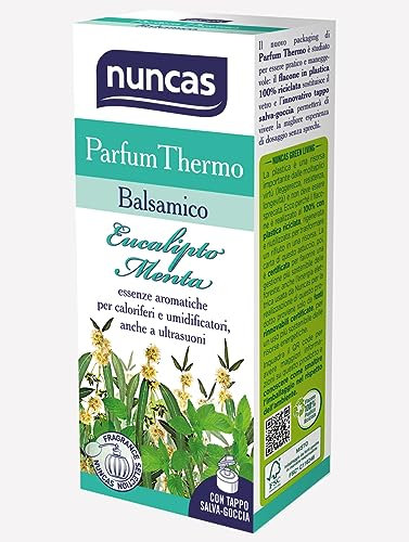 Nuncas Parfum Thermo Balsamico - Profumatore Ambienti - Eucalipto Menta - 100ml