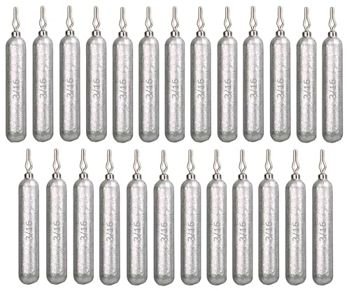 Reaction Tackle- Lead Drop Shot Weights - dropshot sinkers, 3/16 oz