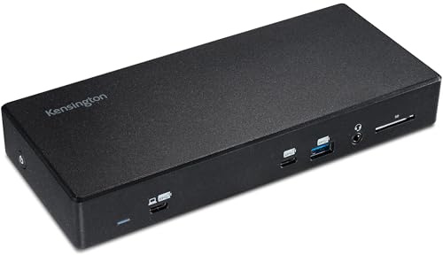 Kensington SD4850P USB-C 10Gbps Dual Video Driverless Docking Station - 100W PD - DP++/HDMI - Windows (K34115NA)
