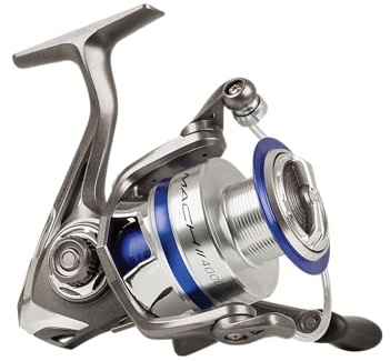 Shakespeare Carrete Mach II Girar - 4+1 Varillaamientos, Cuerpo de Grafito Ligero, Rotación Suave, Bail Extra Rígido, Arandelas de Fieltro de Arrastre Precisas, y Diseño de Rotor Estable - 3000