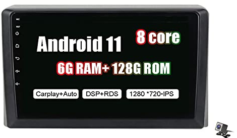 9 Pulgadas Radio de Coche Android 11 Navegación del Coche para Toyota Hiace 2013-2018 con 9 Pulgadas SWC Google USB Dab+ OBD2 Carplay FM RDS Tuner Radio Android Auto Player