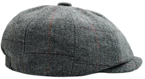 KeepSa Vintage Schiebermütze Herren Flatcap Newsboy Cap Schlägermütze Irish Hat für Golf Freizeit