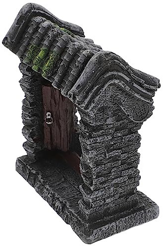Angoily Aquarium-felsen Dekoratives Aquarium-Set Aus Kunstharz -Dekorationen Für -zubehör