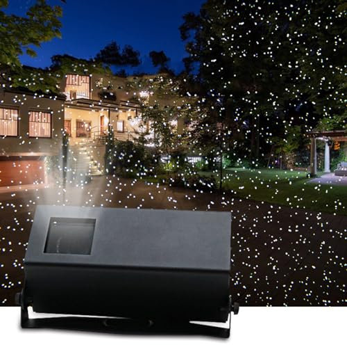 CGLYYDS Luces De Proyector Dinámicas De Navidad A Prueba De Agua, Lámpara De Proyector De Luciérnaga De Respiración Dinámica, IP65 A Prueba De Agua, Foco De Paisaje, Cobertura De 50-300㎡