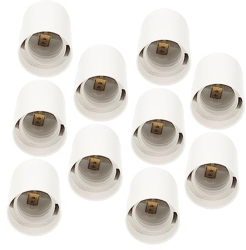 UPKOCH 20stücke Lampenhalter Lampenfassung Robuste Fassung für Pendelleuchten Zubehör für Leuchten Passend für Glühbirnen Energiesparende Lampen