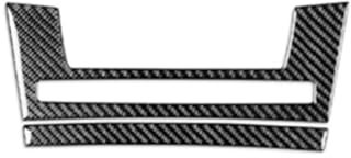 Innenbereich Aufkleber Für 5 Series E60 2004 2005 2006 2007 Sitzheizung Button Panel Abdeckung Trim Aufkleber Carbon Faser Auto Innen Zubehör Dekorative Aufkleber (Farbe : A1)
