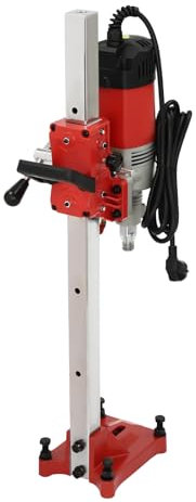 Kernbohrmaschine,Nass Trocken Kernbohrgerät,Betonkernbohrständer,Handgeführt Betonbohranlage mit Bohrständer,Maximale Bohrtiefe 80 cm,Bohrdurchmesser 0-165 mm,für Wandöffnung,Abbruch Rohren