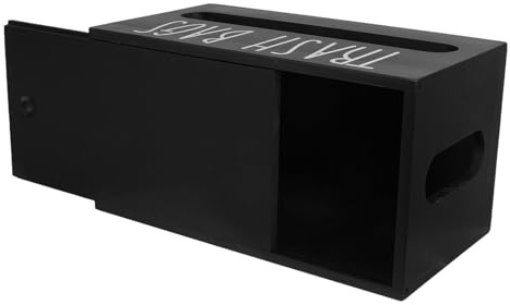 PAMINGONO Distributeur de Sacs Poubelles Compact pour Cuisine et Bureau Organisateur de Résistant et Pratique Boîte de Rangement Sous Évier pour Optimisation Espace