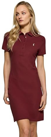 Polo Club Vestido Polero de Algodón para Mujer con Logo Bordado