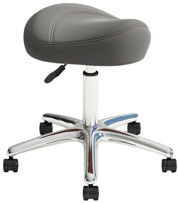 Generico Sgabello Da Sella Ergonomico Con Rotolamento, Sgabello Da Sella Girevole Con Rotolamento Regolabile In Altezza, For Saloni, Spa, Ufficio(Color4)