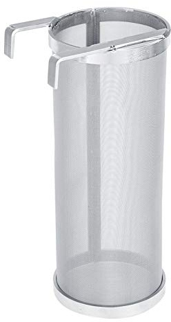 Hop Spider 300 mikron ölgaller humlefiltersil för ölbryggning hemma vattenkokare torr spindelfilter för ölbryggning hemma (10 x 25,5 cm)