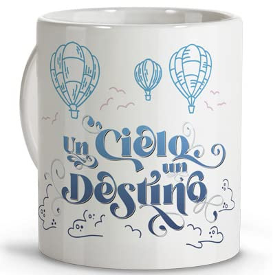 LolaPix Tazas Desayuno Originales. Taza Ceramica 330 ml. Regalos con Frases. Tazas con Mensajes.