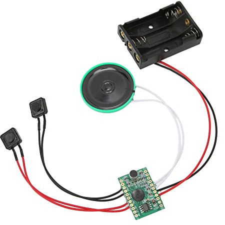 4 Minuten Chip Beschreibbarer Soundchip, Batteriebetrieben, 10 cm Länge, DIY Sound Recorder Board für Weihnachtskarten, Kreative Geschenkboxen, Schmuckschatullen, Kunsthandwerk
