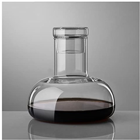 Dekantierer/Wein Dekanter Weinkaraffe Rotwein Dekantierer bleifreier Glas Handgeblasener Weinspender Haushalt Weinausgießer Dekantierwein-Utensilien Weindekanter/Dekantiergefäß