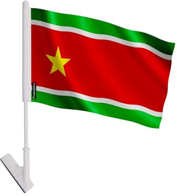 Drapeau adhésif Guadeloupe en Polyester 1 pièce