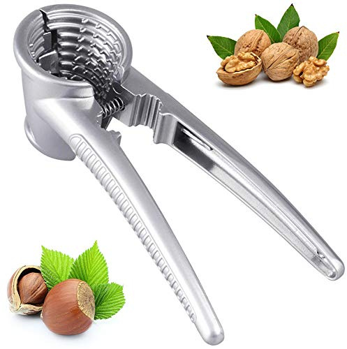 LEFJUBAW Nut Crackers Nutcracker for Walnuts, Tool for Nuts, Nut Cracker Kitchen Tool, Funnel Walnut Pliers, Sturdy Nutcrackers Opener Tool Walnuts Pecan Nut, Hazelnuts, Brazil Nuts Or Other Nuts