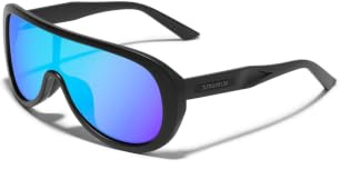 D.Franklin Gafas de sol unisex con cristales de protección UV - Modelo ajax - Oval - Para Hombre y Mujer - Sunglasses