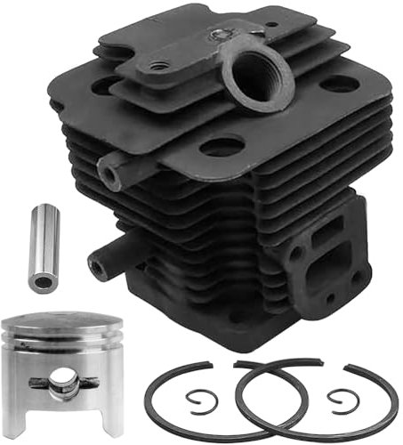 Hujago 11005-0650 11005-2138 11005-2150 - Kit de reconstrucción de pistón de cilindro de 32 mm para Kawasaki TH023 TH23 TS750 Kaaz TM3200K