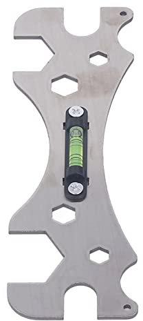 Tyenaza Special Wrench, Universal Multifunctional Bathroom Wrench with Level Faucet Plumbing Install Tool for Water Pipe Repair & Install