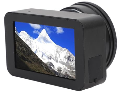 4K HD Electronic Eyepiece Camera with 3 Inch Color Display, 5X Digital Zoom, 128GB Storage. Telescope Eyepiece with Screen for Astronomy, Bird Watching, Astrophotography