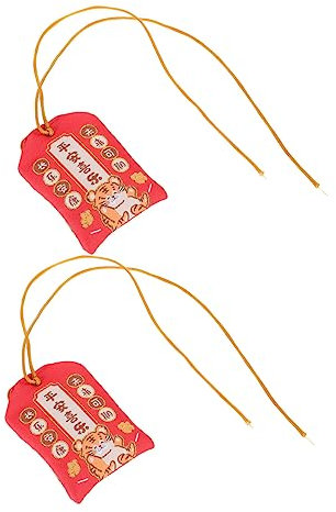 WRITWAA 8stücke Niedliche Schlüsselanhänger Tiger-zodiac Dekoration Für Taschen Schlüssel Und Rucksäcke Stylisches Bag Hanging Decor Für Tierliebhaber Und