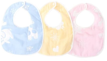 HAPINARY 3stücke Bandana Baumwolle Unisex Saugfähige Mundlätzchen Für Neugeborene Und Kleinkinder Für Zahnungsbabys Babyparty Und Besonderen Anlässen