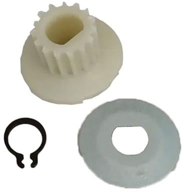 Juego de engranajes de 15 dientes, poleas para hacer pan, motor de engranaje de larga duración, adecuado para panificadora