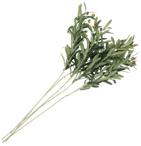 FUNOMOCYA 5piezas Flor Artificial Ramas De Artificiales para Decoración De Fiestas Ramas De Árbol Falsas Hogar Decoración De Plantas De Escritorio Accesorios para Plantas