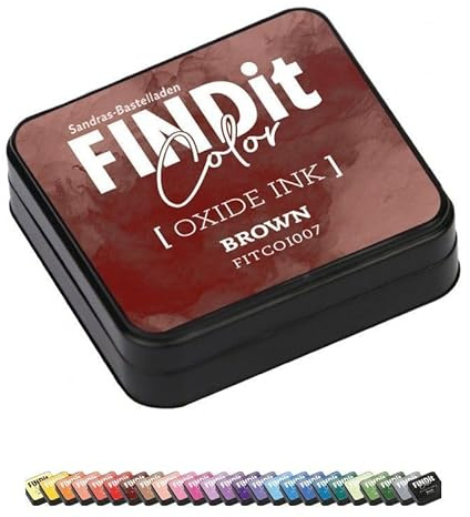 Sandras-Bastelladen Findit Color Oxide Ink Stempelkissen Braun