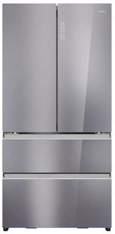 Haier FD 90 Series 7 American Fridge Freezer - Sapphire Glass - E Rated