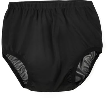 AQX Adult Diaper Cover for Incontinence, Waterproof Plastic Pants XL