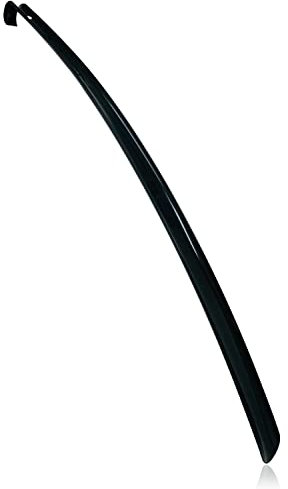 MTS care Finley Ergoflex Schuhlöffel - Schuhanzieher/Shoe Horn 70cm lang aus Kunststoff - rückenschonende Schuh-Anziehhilfe - unzerbrechlich und flexibel