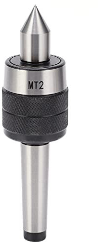 MT2 Lathe Center Mini Live Revolving Milling Center Taper Metal Work Lathe Tool for Lathe Head Machine