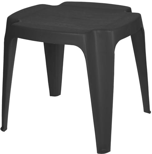 Koopman International B.V. Gartenhocker Kniehocker Sitzhocker Schwarz 43x38x38cm Garten Arbeit Sitzen Knieschoner, 042981390