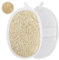 3 esponjas naturales de luffa, esponja exfoliante de aire, esponja natural Loofah para el cuerpo, esponja exfoliante, esponja de ducha, reutilizable, camping, spa, cocina, baño