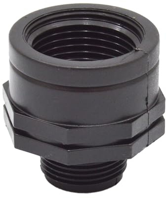S&M 725470 - Riduzione femmina-maschio 1 ¼ x 1 in polietilene | Racorello riduttore con filettatura da un pollice e quarto (femmina) e un pollice (maschio) | Resistente e con misure standard