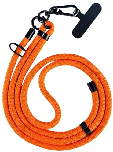 Cordón para teléfono – Cordón para teléfono celular | Correas cruzadas para teléfono | Correa de muñeca multifuncional | Correa portátil para el cuello collar para la mayoría de teléfonos inteligentes