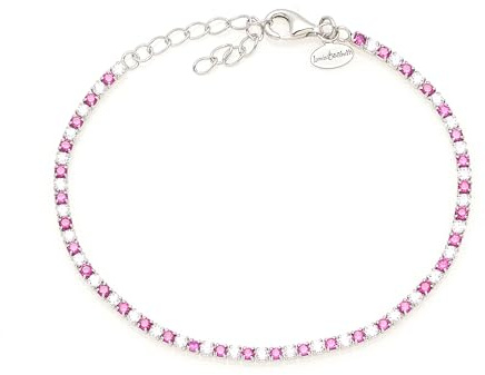 Louis Ciocchetti dal 1887 Bracciale Tennis Argento 925 con Zirconi 5A, Gioiello Elegante Regolabile per Donna – Idea Regalo Raffinata con Packaging Lusso – Qualità Made in Italy