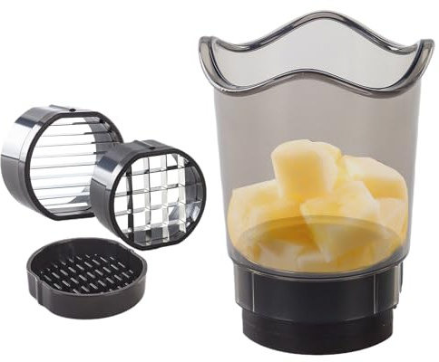 Fruit Cutter - Detachable Vegetable Cutter - Lightweight Multifunctional High Efficiency Kitchen Utensil for Meal Preparation, Quick Snacks, Home Salads - Grapes, Eggs
