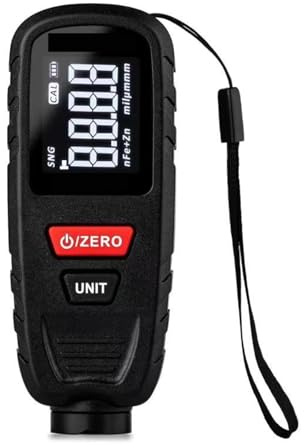 Mini misuratore di spessore della vernice for auto Fe nFe + Zn, rivestimento, pellicola 0-1500 um,Prove non distruttive
