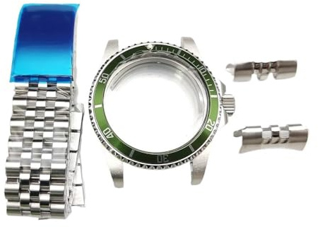 NLNKDTDPAK Automatisk mekanisk herrklocka 39MM vattentät vintage bubbelspegel i rostfritt stål passform for NH35/36/38/4R rörelse(NO6)