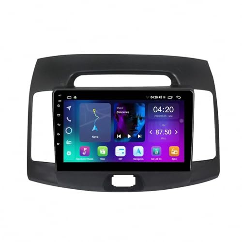 Touchscreen Car Radio for Hyundai Elantra 4 HD 2006-2011 Car Audio Receivers, Hd Display, Portable Live Navigation, Music Video Player, Bluetooth Fm Radio, 4 Core 1G+16G